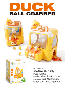 Machine à attraper les balles <span class=keywords><strong>dinosaure</strong></span> pour enfants, jeu de pince à balles en plastique, machine à attraper les balles de canard - Product Image 6