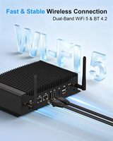 Bu Endüstriyel Mini Bilgisayar, Esnek Çift Depolama Seçeneği Sunar, M.2 SSD Yuvası (SATA/NVMe, 2 TB'a kadar) ve 2,5 inç HDD/SSD Yuvası ile.