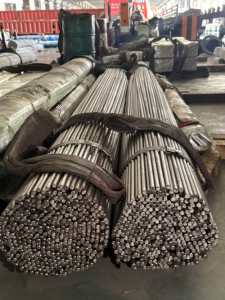 Batang Baja Karbon Cold Drawn Solid 1045 <span class=keywords><strong>C45</strong></span> CK45 S45C ST52 S235JR SS400 Batang Bulat Presisi - Product Image 2