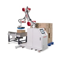 Bras robotique collaboratif pour palettiseur automatique de cartons, moteur, charge utile de 30 kg, capacité de production de 8 à 10 fois/minute, 220 V pour l'usine