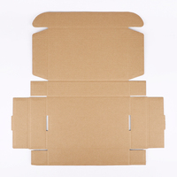 Petites boîtes d'emballage pour abonnement postal biodégradable avec logo personnalisé Boîte mystère d'expédition en papier de couleur imprimée