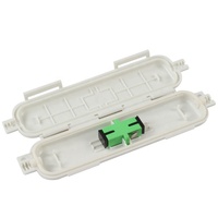 FTTH Drop Optical Fiber Protection Box FTTH Drop Cable Rotation Heat Shrink Tubing to Protect Splice Tray Waterproof
