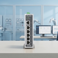 Tp-Link Endüstriyel Router TL-R483G Endüstriyel Sınıf 5 Adet 10/100/1000M Adaptif RJ45 Portlu