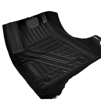 Ensemble de tapis de sol de luxe pour voiture Lolly L-0183, 4 pièces, tapis de sol imperméables en TPE pour Patrol Y61/Y62, garantie de 2 ans