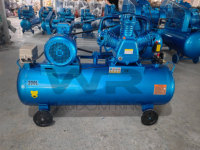 Compresseur d'air à piston entraîné par courroie, Nouveau, 1.5~11KW, 70L, 80L, 110L, 190L, 350L, 500L, Technologie de refroidissement par air portable