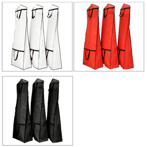 Épaissir robe de mariée longue vêtements étui de protection <span class=keywords><strong>housse</strong></span> anti-poussière robes de mariée sac <span class=keywords><strong>vêtement</strong></span> vêtements cache-poussière - Product Image 2