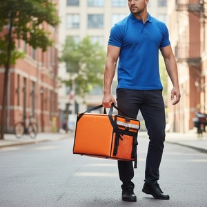 30L Factory Waterproof Insulated <strong>Bicycle</strong> Motorcycle <strong>Delivery</strong> <strong>Bag</strong> Food Cooler <strong>Bag</strong> - Product Image 2