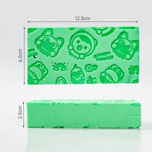 Phổ biến tắm sản phẩm mật độ cao bé tắm cọ xát chà không đau mềm PVA trẻ em tẩy tế bào chết tắm miếng bọt biển - Product Image 2