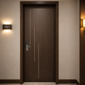Venta Directa de Fábrica: <span class=keywords><strong>Puerta</strong></span> Interior Insonorizada y Impermeable con Marco Precolocado para Proyectos de Apartamentos - Product Image 5