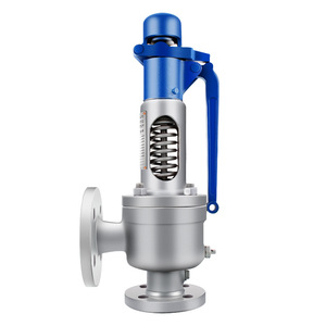 Válvula de seguridad A48Y H 16 25 40C de elevación completa con resorte, tipo brida, ajustable para alivio de presión de vapor en calderas - Product Image 1