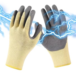 Gants d'électricien isolés, gants de travail en caoutchouc basse tension, gants de sécurité antidérapants pour hommes - Product Image 1