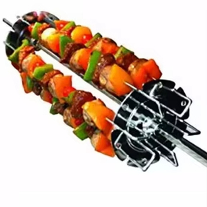 Système de brochettes en acier inoxydable pour rôtisserie, rôtissoire à brochettes, grilles à brochettes, roue, cage <span class=keywords><strong>Napoléon</strong></span> - Product Image 2