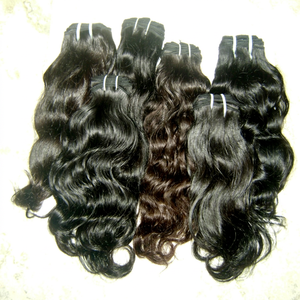 Tissage de cheveux naturels remy, cheveux non traités, de couleur naturelle, tissage de cheveux, vierge, offre promotionnelle - Product Image 1