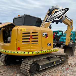 Caterpillar307 Used Excavator Original Japan Brand 7 Ton Rubber <b>Tracked</b> Middle-Sized 2022 Model 0.35m Bucket Engine - Product Image 5