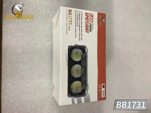 ไฟสปอตไลท์ LED สำหรับมอเตอร์ไซค์ <span class=keywords><strong>BAOBAO</strong></span> <span class=keywords><strong>Mini</strong></span> Driving 3 4 5 6 รุ่น Len สีขาวเหลือง ไฟแฟลช 12V สองสี สำหรับรถจักรยานยนต์ - Product Image 5