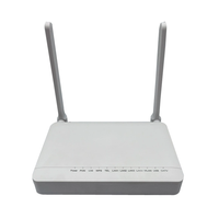 Modem Fiber Optik ONT WiFi X-PON 4GE F668V dengan Dual Band 2.4G/5G 12V untuk FTTH GPON ONU 1POTS