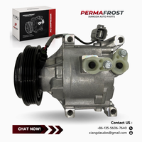 88320-52400 447260-7841 4PK 12V Klimaanlagen-Kompressor Kompatibel mit Toyota Echo 2005 Mazda Miata L4 1.8L 2004-2005