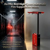 Robot de lutte contre l'incendie automatique à stockage sans pression et à vitesse de réponse élevée, conception portable pour centres de données IDC, détection précoce des incendies