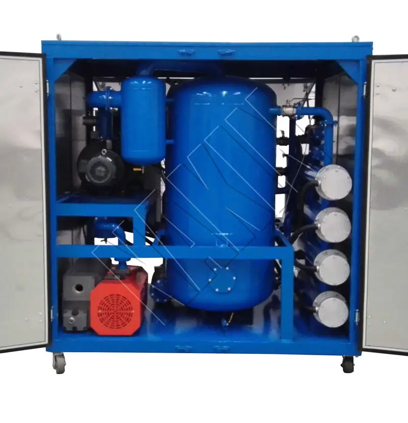 ZYD-máquina de limpieza de aceite, transformador de vacío de doble etapa, planta de filtro de deshidratación