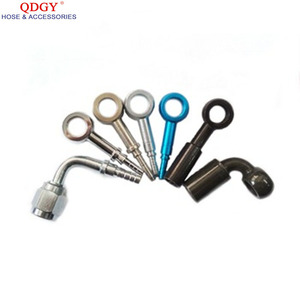 OE chất lượng Dot SAE j1401 fmvss106 xe thủy lực linh hoạt phanh Ống 1/8 Hl cao su phanh ống Ống lắp ráp kết thúc banjo mắt phù hợp - Product Image 5