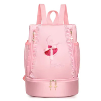 Nouveau Sac à Dos de Danse pour Enfants 2026, Sac de Ballet Latin Imprimable pour Filles, Sac de Danse Princesse