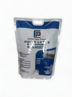 Sac Doypack personnalisé de 5 à 20 L avec grande buse de distribution et poignée pour le stockage de colle industrielle, de latex, de lubrifiant et d'huile liquide