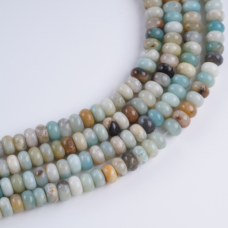 8-8.5mm crystal stone semi-finished loose bead string