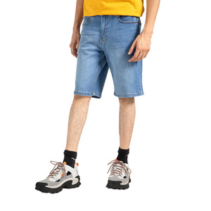 Shorts de Mezclilla Suaves para Hombre, Cómodos para Uso Diario, con una Forma Recta y Limpia, Perfectos para Actividades Casuales - Product Image 5