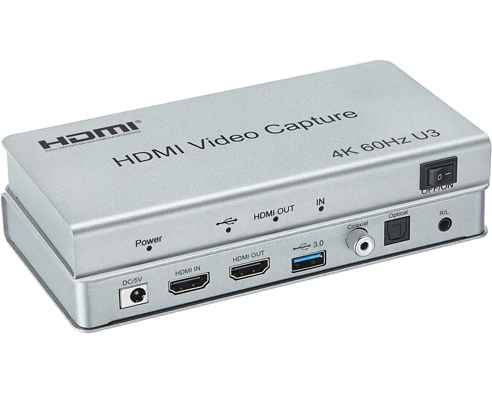 4kビデオウォールコントローラー2x2HDMIスプリッター1入力4出力ビデオ回転180度リモコン付き