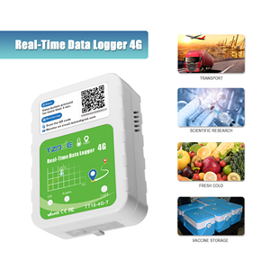 Vị trí theo dõi nhiệt độ hệ thống giám sát 4G thời gian thực dữ liệu nhiệt độ logger với cảm biến ánh sáng - Product Image 4