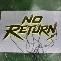 Letras 3D de Acero Inoxidable Plateado con Retroiluminación LED RGB, Letras de Canal con Halo Luminoso para Decoración de Fachadas de Negocios y Edificios