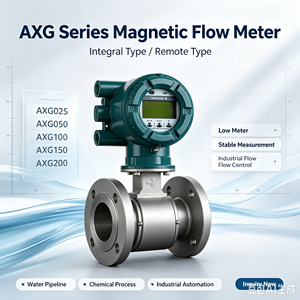 เครื่องวัดการไหลแบบแม่เหล็ก AXF150 DN150 แบบรีโมท PTFE 4-20mA HART สำหรับสารเคมี กรด ด่าง สารละลาย และการสั่นสะเทือนสูง - Product Image 6