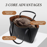 Sac à main en cuir PU pour femmes, grande capacité, imperméable, sac à main de luxe, sac à main épaule, sac à main sous le bras pour femmes, vente en gros