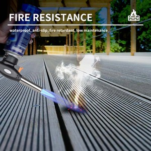 Revêtement de terrasse WPC moderne de haute qualité, grain de bois, résistant à l'usure, panneaux composites 3D embossés, imperméables, pour <span class=keywords><strong>piscine</strong></span>, patio extérieur - Product Image 4