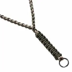 Cordino di paracord personalizzato personalizzato fatto a mano cordino portachiavi portachiavi con cordino con perlina