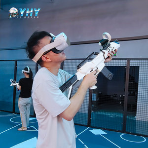 YHY 9D <span class=keywords><strong>VR</strong></span> Space, Máquina de Juego Multijugador de Realidad Virtual <span class=keywords><strong>para</strong></span> <span class=keywords><strong>4</strong></span> a 6 Jugadores, Metaverso, Movimiento Libre - Product Image 4