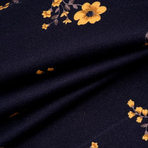 <span class=keywords><strong>2025</strong></span> אופנה חדשה הדפסה מותאמת אישית הדפסה דיגיטלית מברשת כפולה פוליאסטר בד כותנה 4 דרך למתוח עבור בגד - Product Image 4