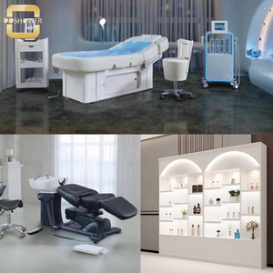 Popular Black Barber Salon Muebles personalizados Masaje eléctrico Champú Cama con lavabo a prueba de desbordamiento para Hair Spa <span class=keywords><strong>y</strong></span> Barber <span class=keywords><strong>Bar</strong></span> - Product Image 4