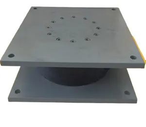 Yüksek sönümleme çelik yapı <span class=keywords><strong>Pot</strong></span> rulman deprem izole köprüler binalar küresel paslanmaz çelik havza kauçuk rulman - Product Image 1