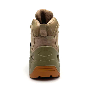 Chaussures <span class=keywords><strong>de</strong></span> sécurité pour soudeurs, coupe moyenne, en cuir suédé, résistantes aux perforations, avec embout en acier, pour hommes - Product Image 5