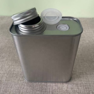 Latas Cuadradas de Metal para Café en Grano de 250g, L115*W60*H135mm, con Tapa de Rosca, Envase Rectangular de Hojalata para Alimentos - Product Image 3