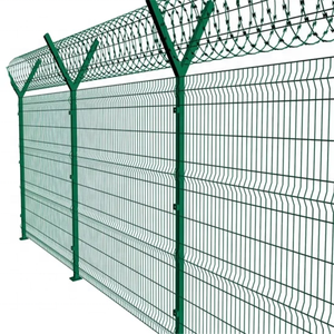 Pas cher et facile à installer ferme anti-escalade sécurité galvaniser soudé 3D barrière panneau de clôture - Product Image 4