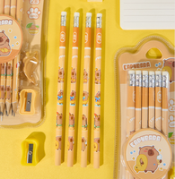 Coffret Cadeau Rentrée des Classes Kapibal pour Étudiants - Ensemble de Crayons 2B