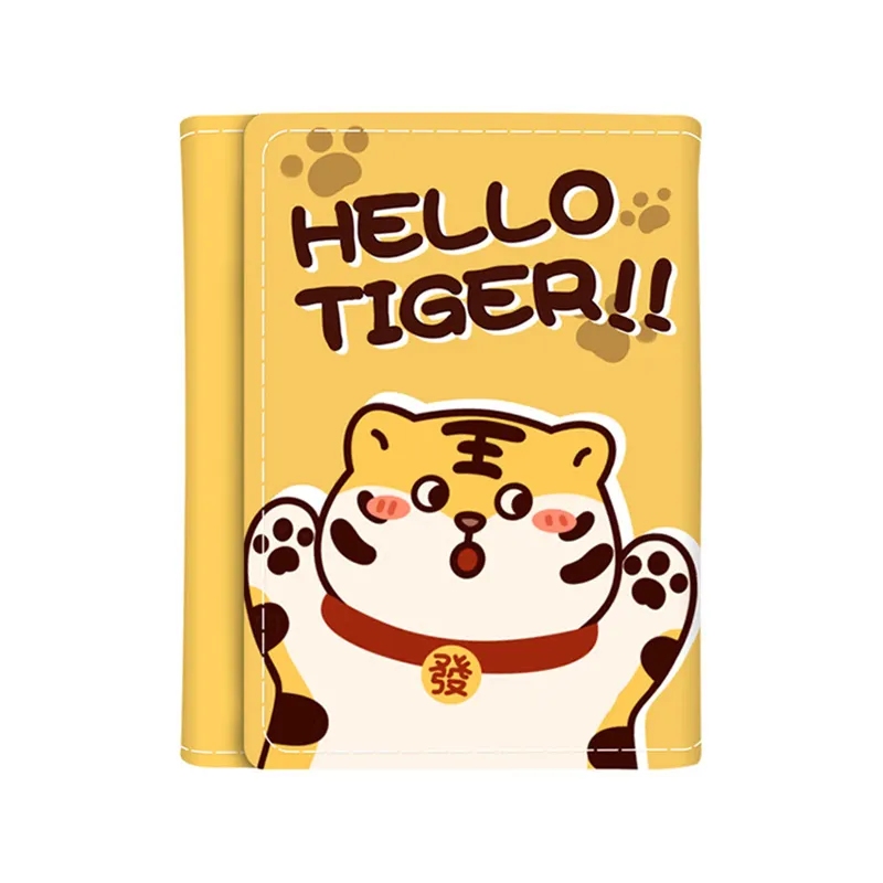 Небольшой минимальный заказ, Женский кошелек, персонализированные кошельки из искусственной кожи с рисунком аниме, Женский кошелек высокого качества