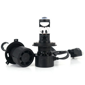 45W 2000LM Mini H4 Biled proyector lente Super brillante 6500K Mini coche Bi Led proyector faro lente H4 H7 <span class=keywords><strong>H8</strong></span> - Product Image 5