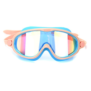 Adult Electroplated Swimming Goggles Silicone Waterproof Anti-fog High-definition <b>Large</b> <b>Frame</b> Diving Equipment - Product Image 1