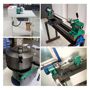 Mô hình 80/100 Máy tiện trục chính với Chuck khí nén Chế biến gỗ DIY kim loại tự động CNC ba hàm Chuck Power Head Phật hạt máy - Product Image 6