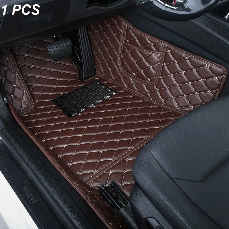 Alta calidad vende bien cobertura completa impermeable 3D cuero de lujo hombres mujeres alfombrillas de coche 4 piezas alfombrillas de coche para Chevrolet