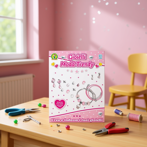 Kit de fabrication de bijoux tendance Gioielli Moda pour les plus de 3 ans : créez et portez vos propres bijoux - Product Image 3