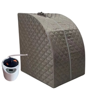 2025 santé et beauté sauna à vapeur boîte avec fenêtre sauna personnel tente poêle extérieur poêle à vapeur pliable Portable Sauna chambres - Product Image 4
